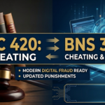 Comparison of BNS 318 vs IPC 420 for cheating law India by Advocate Rajat Kaushik