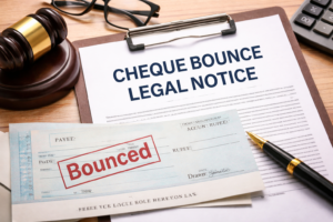 Cheque bounce legal notice in India Section 138 NI Act document