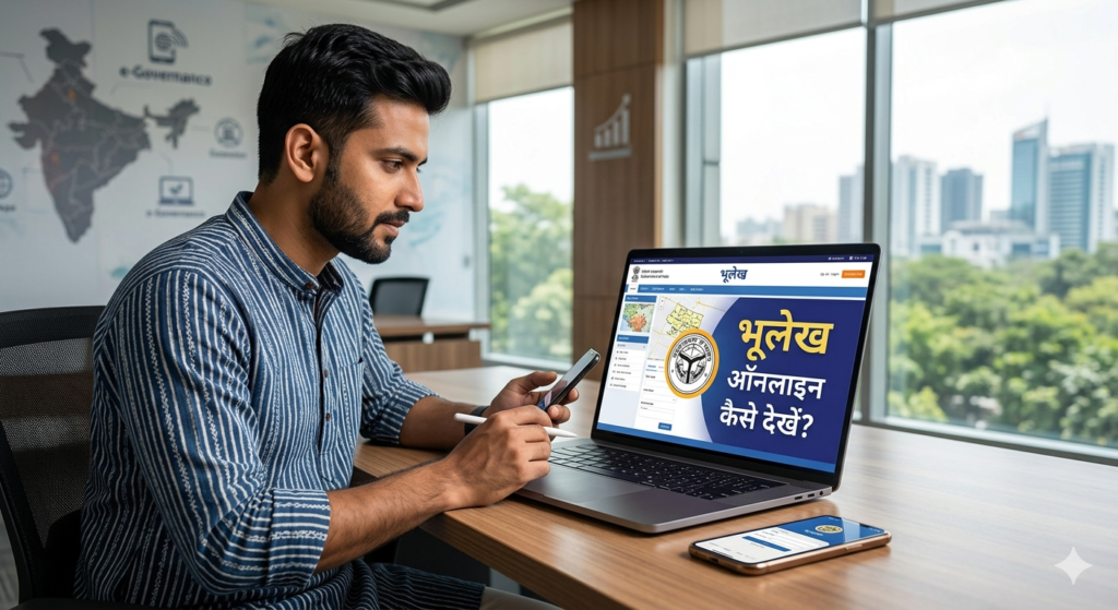 भूलेख ऑनलाइन कैसे देखें